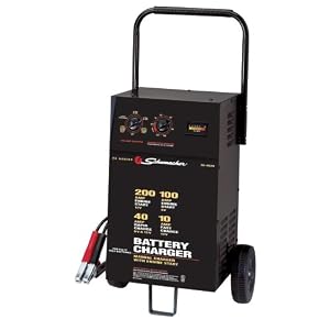 Schumacher SE4020 10 40 200-AMP Wheel-Style Charger Starter by Jensen