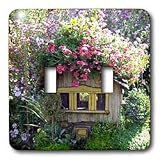 Birds - Birdshouse - Light Switch Covers - double toggle switch