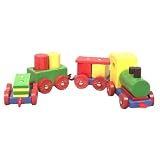 Heros Classic Quality Little Wooden Freight Train... by Heros