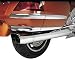 Show Chrome Lower Saddlebag Air Dam Spoiler (4 Piece Set) Chrome 2001-2009 Honda GL1800