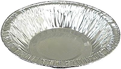 25 Pack 4-3/8" Aluminum Foil Tart Pan - Disposable Mini-Pie Plate Baking Tins
