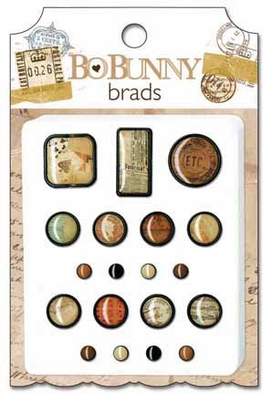 Et Cetera Collection Brads (Bo Bunny)