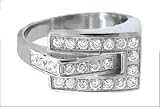 Mens Steel Unique Ring