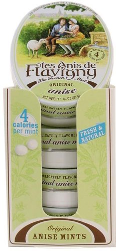 3 pack Abbaye de Flavigny Traditional Anise Drops, All natural, 1.8 oz ~ Traditional Anise... by Anise