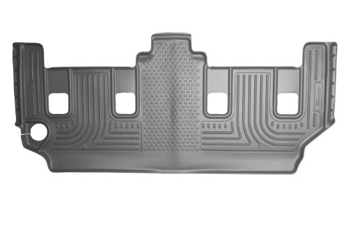Husky Liners Custom Fit WeatherBeater Molded Third Seat Floor Liner for Select Chrysler/Dodge Models (Grey)