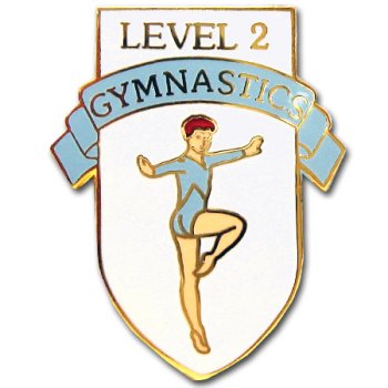 Buy Ladies Level 2 Gymnastics Pin.