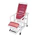 Healthline PVC Reclining Shower Commode Chair