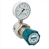 Airgas 210D - 100 PSI Delivery General Purpose Single Stage Brass Regulator With 1200 PSI Maximum Rated Inlet Pressure