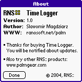 Time Logger downloadable Software