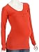Esprit maternity Shirt long sleeves round neck A84714 Damen Shirts/ Langarmshirts, Gr. 40 (L)Rot (lipstick red 605)