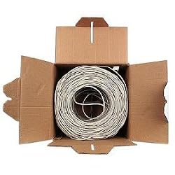 1000' Cat5e Ethernet Cable (Gray)