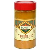 Bombay Foods Turmeric Powder, 6.5-Ounce Jars (Pack of 6)