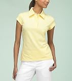 LizGolf Petite Performace Trio Striped Polo