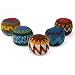 Cotton, Plastic Pellets Assorted Hacky Sack-Triangle Design 