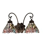 17W Wisteria 2 Lt Wall Sconce