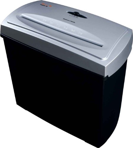 Peach PS500-15 Aktenvernichter mit Partikelschnitt schwarz/silber