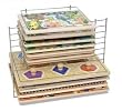 Melissa Doug 1525 Deluxe Wire Puzzle Rack