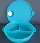 Tupperware Crystalwave Divided Dish for Microwave