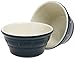Le Creuset Bijou Premium Stoneware 8-ounce Individual Souffle (set of 2), Sapphire