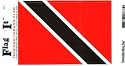 Trinidad-Tobago Heavy Duty Vinyl Bumper Sticker (3 x 5 Inches)