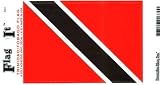 Trinidad-Tobago Heavy Duty Vinyl Bumper Sticker (3 x 5 Inches)