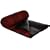 Picnic Travel Rug with Waterproof Backing, Red
