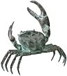 Freddy The Crab bronze sculpture home garden statue New (The Digital Angel)