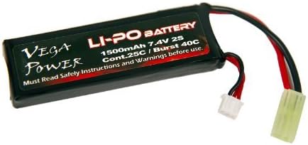 Himoto Racing 25C 2S 1500mAh 7.4V LiPO for Micro Molex E18 Series by Himoto Racing
