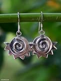 Earrings, 'Sun Muse'