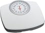 Health o Meter Dial Scale, White with Chrome Accents