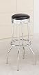 Retro Style Chrome Plated Bar Stool By Coaster Furniture