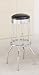 Kitchen & Housewares : Retro Style Chrome Plated Bar Stool By Coaster Furniture
