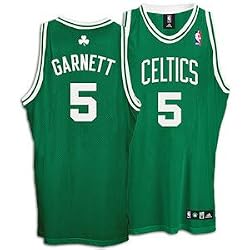 Kevin Garnett Green adidas NBA Authentic Boston Celtics Jersey