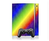 Rainbow Design PS3 Playstation 3 Body Protector Skin Decal Sticker