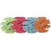 JoolTool 3M Ninja Trizact Assortment Pack, Green, Red, Blue, Orange (3 of each) 3" Diameter
