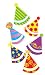 Party Hats Designer Cut Outs Image