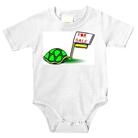 Onesie with shell, selling, estate, real, turtle, home