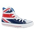 Converse All Star Who Hi Top Trainers White/ Red