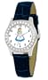 Disney Women's D1504S009 Queen Collection Alice in Wonderland Blue Leather Strap Watch