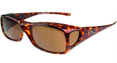 Fitovers Eyewear Aria Sunglasses (Tortoise, Amber)