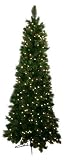 Good Tidings Royal Cashmere Artificial Prelit Christmas Tree 7-1/2 Feet Tall with 500 Clear Lights