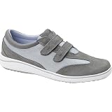 Grasshoppers Ladies Stretch Plus Hook and Loop Velcro Shoes by Grasshoppers