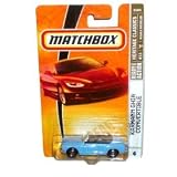 Mattel Matchbox 2008 MBX Heritage Classics 1:64 Scale Die Cast Metal Car # 4 - Light Blue Classic 2 Door Coupe Volkswagen Karmann GHIA Convertible