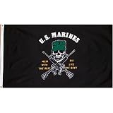 U.S. Marines Flag 3ft x 5ft - Mess with the Best, Die Like the Rest