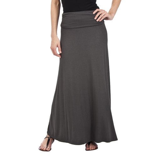 Mossimo® Black: Women's Convertible Maxi Skirt - Charcoal