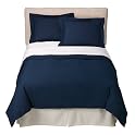 - Easy Care Blue Duvet Set - Queen