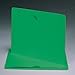 Smead File Jacket, Reinforced Straight-Cut Tab, Flat-No Expansion, Letter Size, Green, 100 per Box (75503)