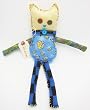 Handmade Sleeping Buddy for Toddlers - William the Cat - Vintage Inspired (One-of-a-kind) Handmade Sleeping Buddy for Toddlers - William the Cat - Vintage Inspired (One-of-a-kind)