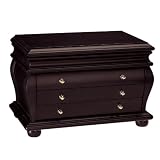 Wooden Espresso Finish Jewelry Box