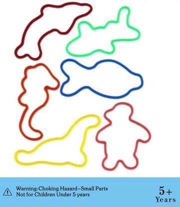 Silly Bandz Sea Creature Shapes 24 pk